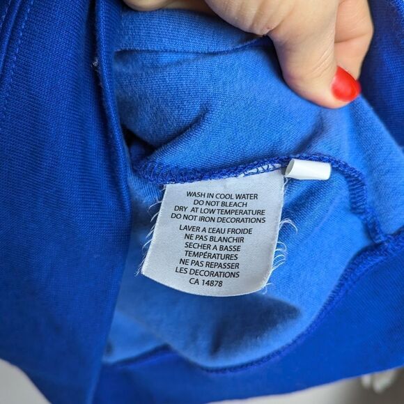 Montreal Expos Zip-Up Track Jacket, Blue, Logo, Size M - Picture 9 of 9